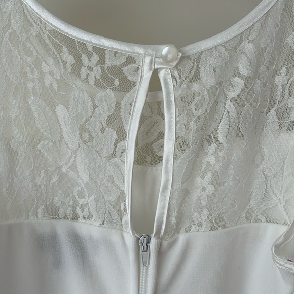 MY MICHELLE White Sleeveless Dress - Picture 9 of 15